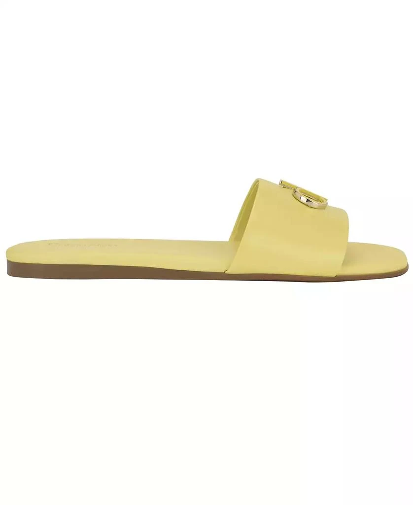 Calvin Klein Women's Yancie Logo Flat Slide Sandals 2