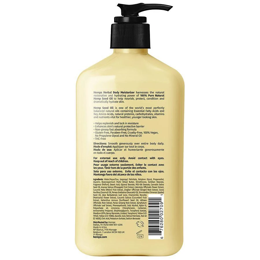 Hempz Herbal Body Moisturizer Sweet Pineapple & Honey Melon 2