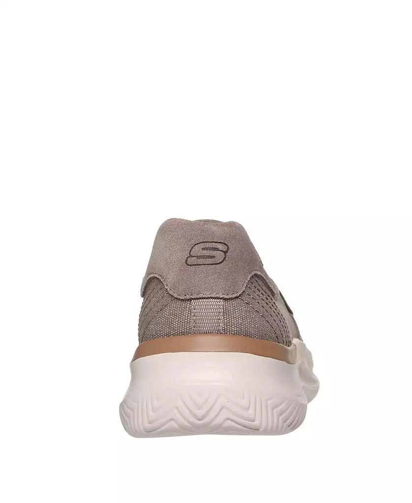 SKECHERS Men's Relaxed Fit: Hasting - Vigo Moc Toe Loafer Slip-On Extra Wide Width Casual Sneakers from Finish Line 4