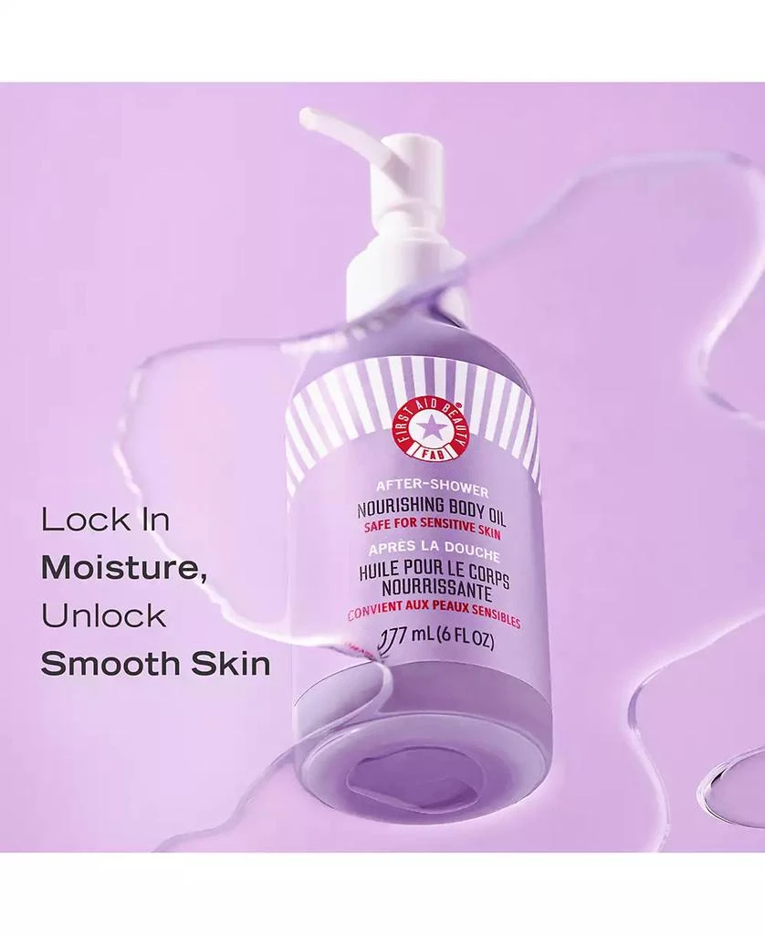 First Aid Beauty After-Shower Nourishing Body Oil, 6 oz. 4