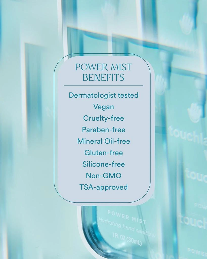 Touchland Power Mist Hydrating Hand Sanitizer 1 oz., Frosted Mint 6