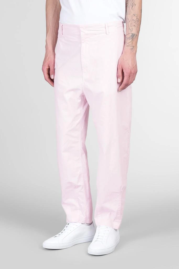 MAURO GRIFONI Pants In Rose-pink Cotton 2