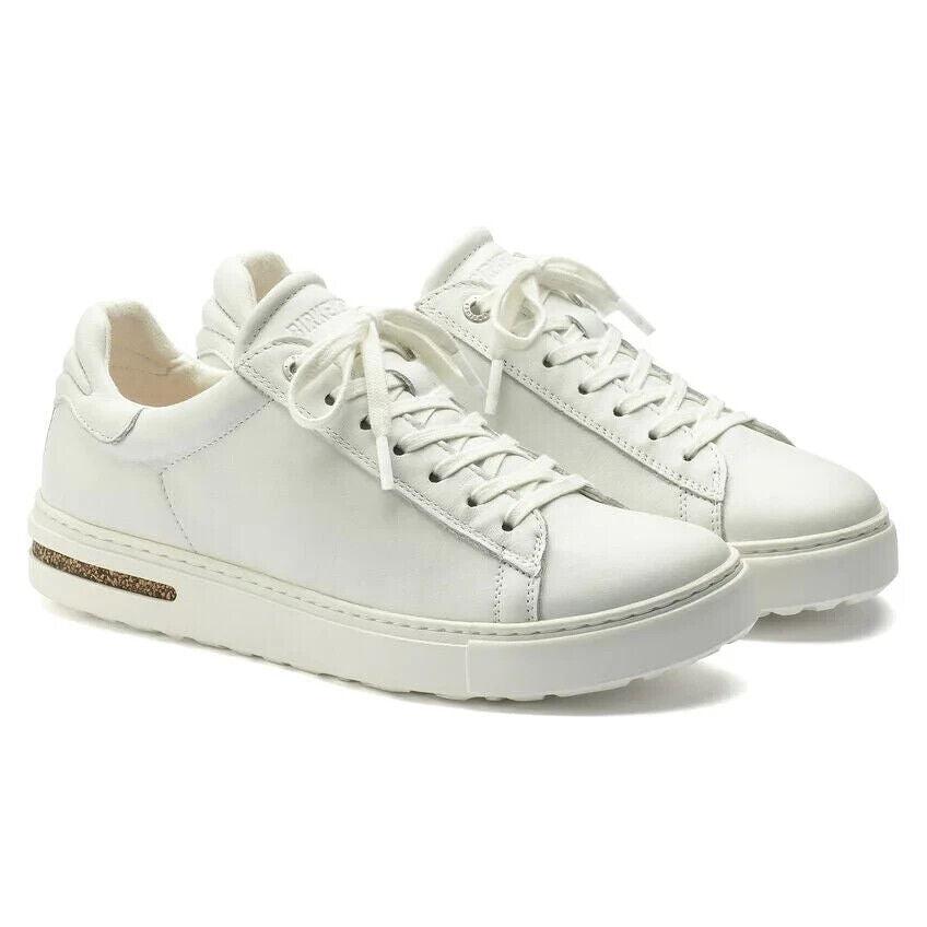Birkenstock Bend 1017724-100 Sneaker Unisex White Leather Lifestyle Shoe ZPO2035