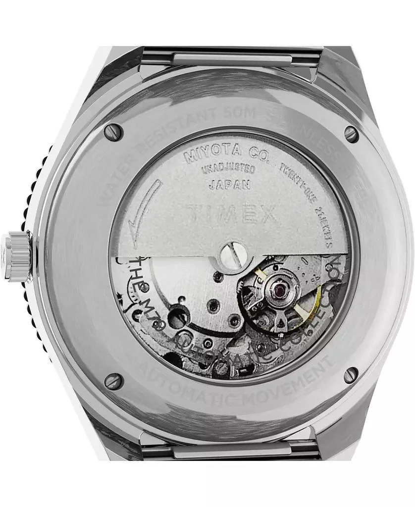 Timex Men's M79 Automatic Silver-Tone Stainless Steel Bracelet Watch 40mm 2