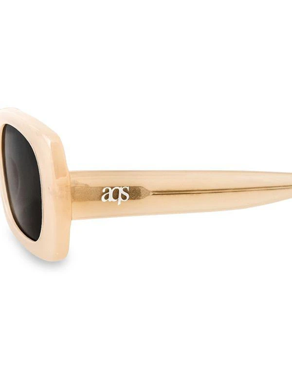 AQS 47MM Rectangular Sunglasses 3