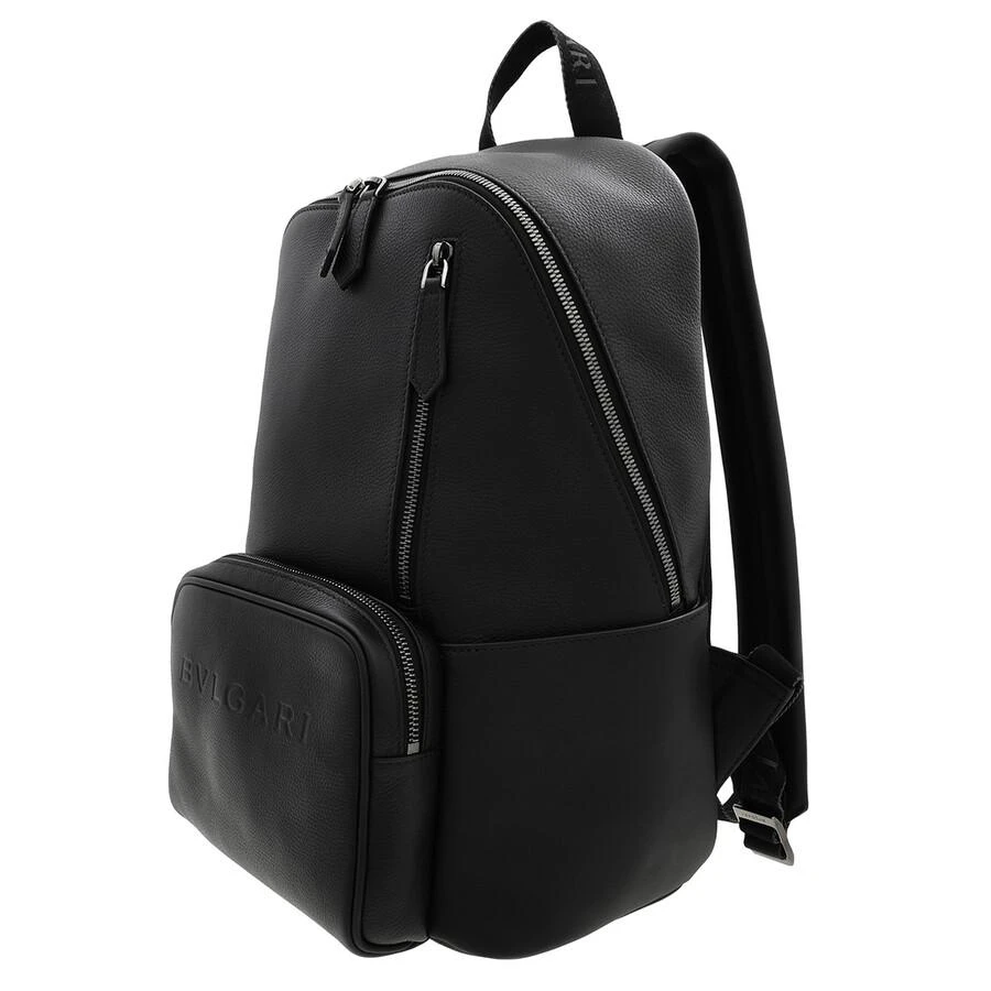 BVLGARI Calf Leather Man Backpack 2
