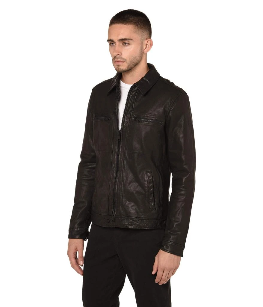 ALL SAINTS Lark Leather Jacket 2