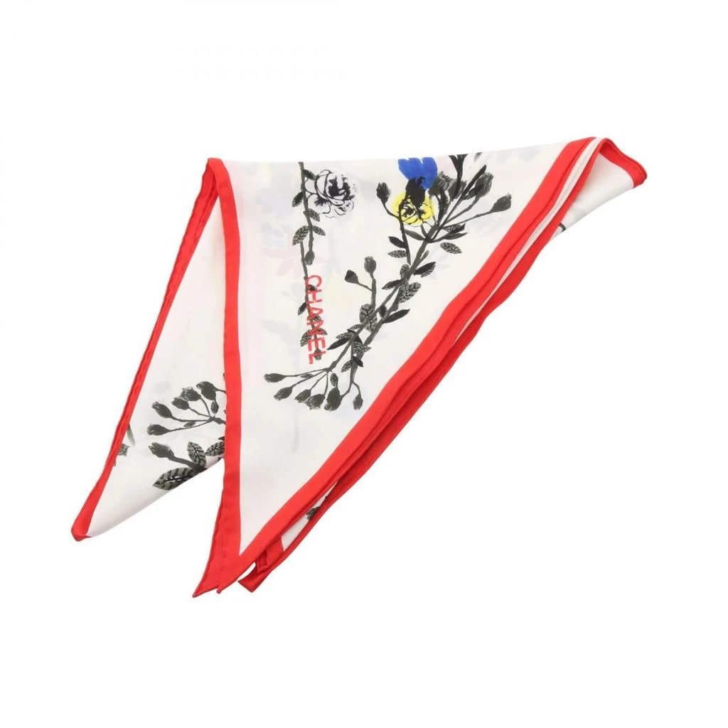 Chanel Color Silk Scarf (Pre-Owned)