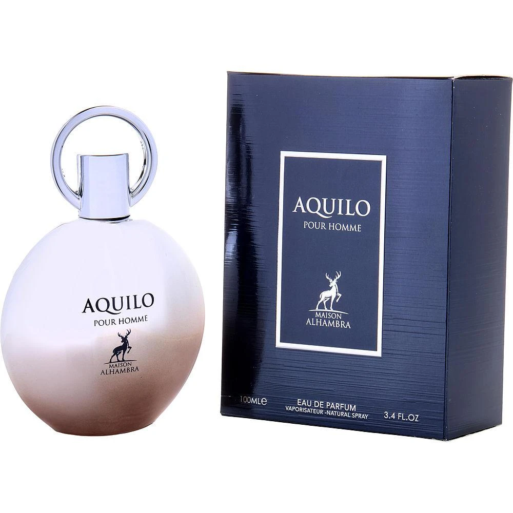 MAISON ALHAMBRA Aquilio Pour Homme By  Eau De Parfum Spray 3.4 Oz Men 1