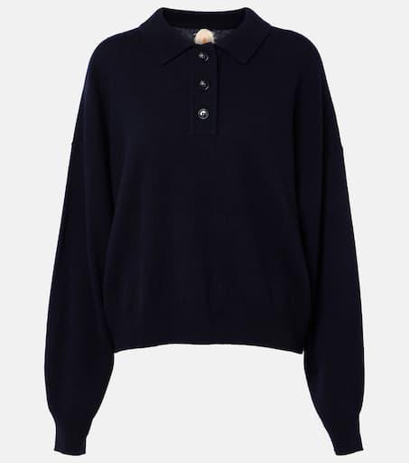 Jardin des Orangers Wool and cashmere polo sweater
