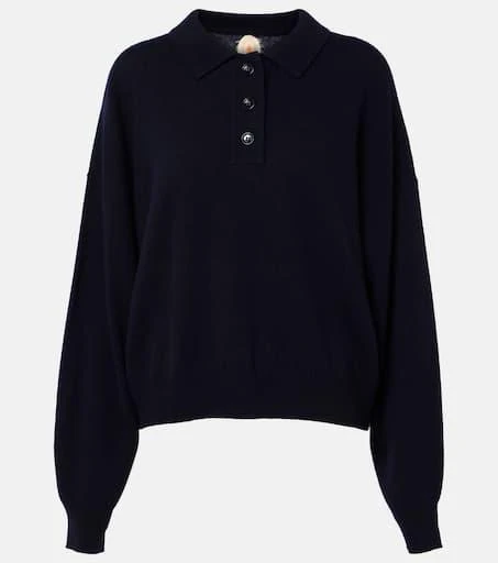 Jardin des Orangers Wool and cashmere polo sweater 1