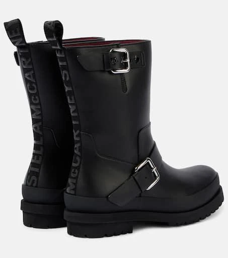 Stella McCartney Trace faux leather biker boots 2