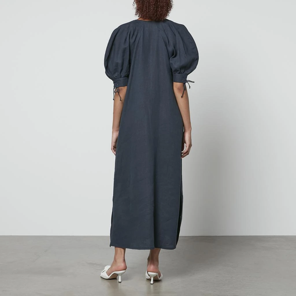 Sleeper Sleeper Garden Linen Midi Dress 2