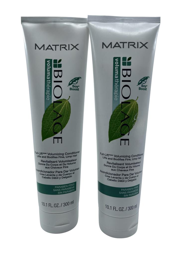 MATRIX Biolage Full Lift Volumizing Conditioner Fine Limp Hair 10.1 OZ Set of 2
