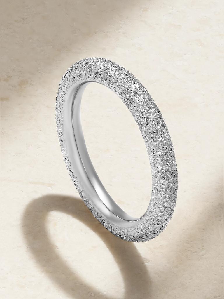 CAROLINA BUCCI Florentine 18k 白金戒指