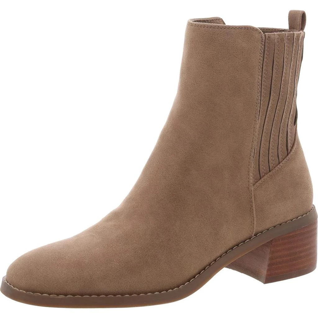 Dolce Vita Delilah Womens Faux Leather Ankle Booties 4