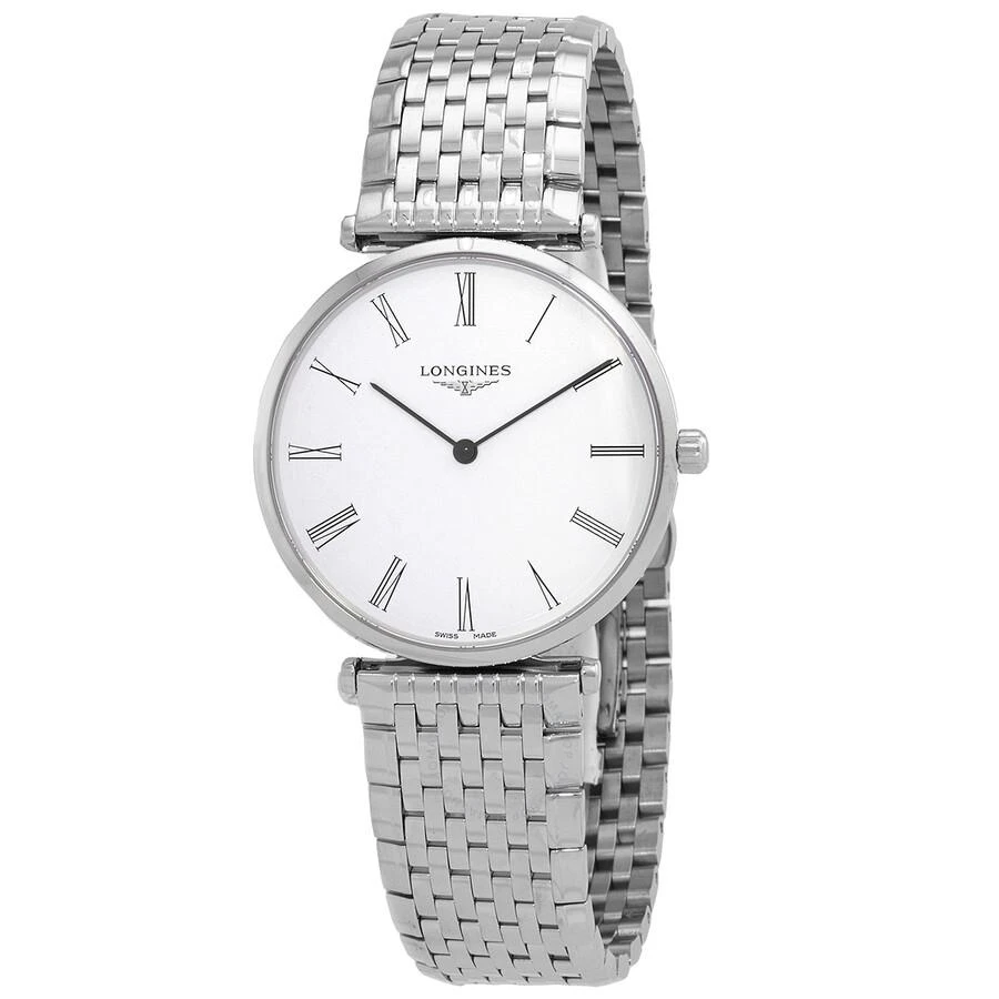 Longines La Grande Quartz White Dial Men's Watch L4.866.4.11.6 1