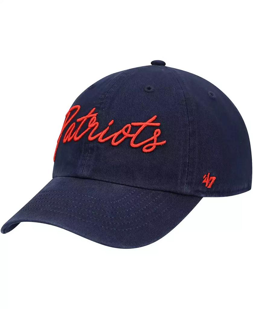 47 Brand Women's Navy New England Patriots Vocal Clean Up Adjustable Hat