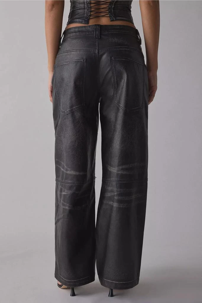 Jaded London Jaded London Ash Faux Leather Colossus Trouser 5