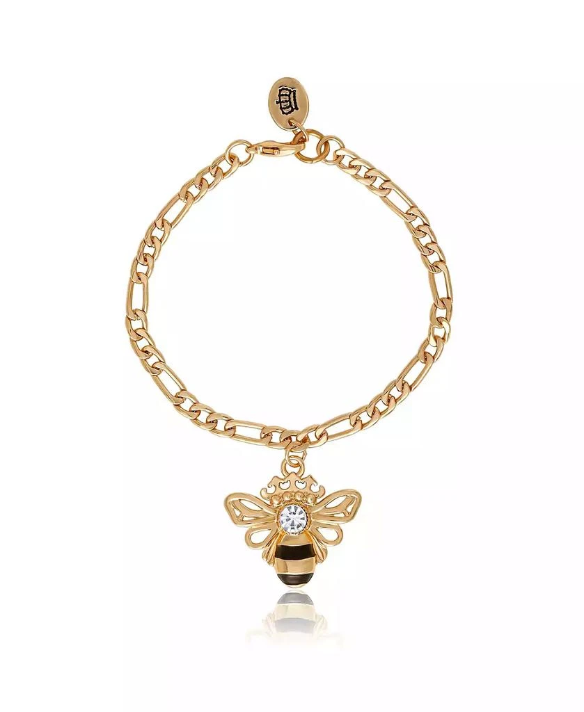 Juicy Couture Charm Bracelet Duo - Ladybug 
Bee - Gold Tone 7