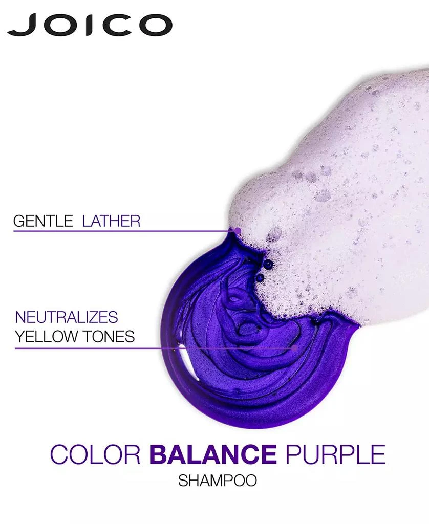 JOICO Color Balance Purple Shampoo, 10.1 oz. 4