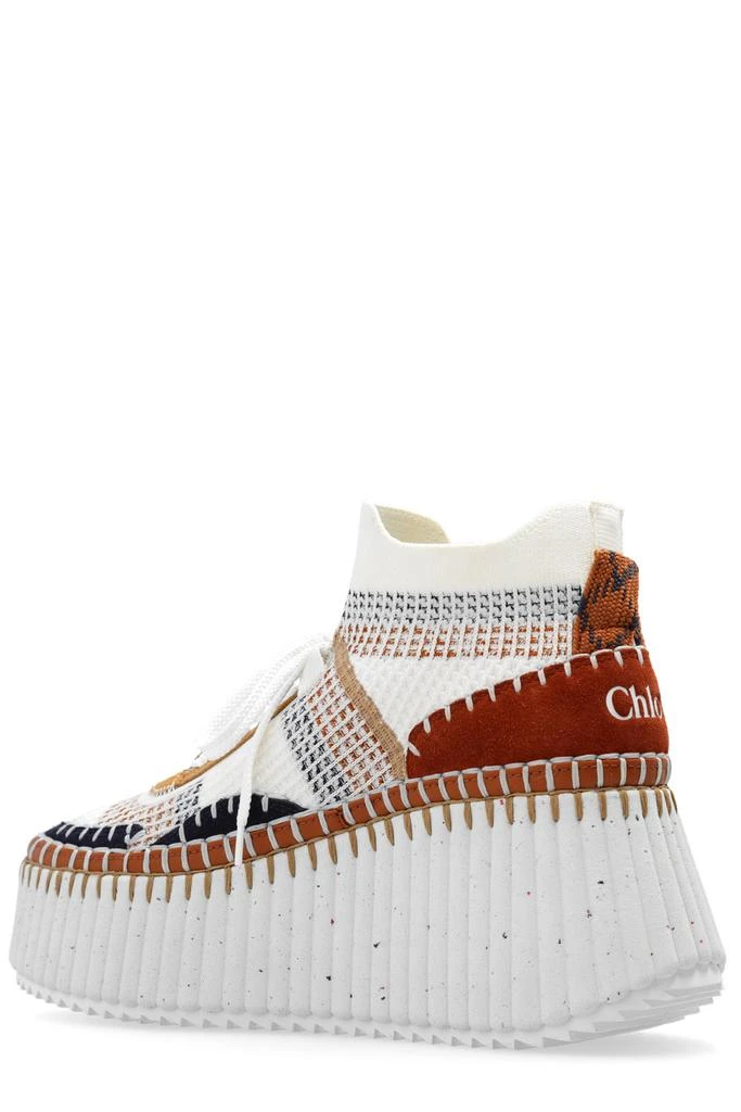 Chloé Chloé Nama Wedge Sneakers 3