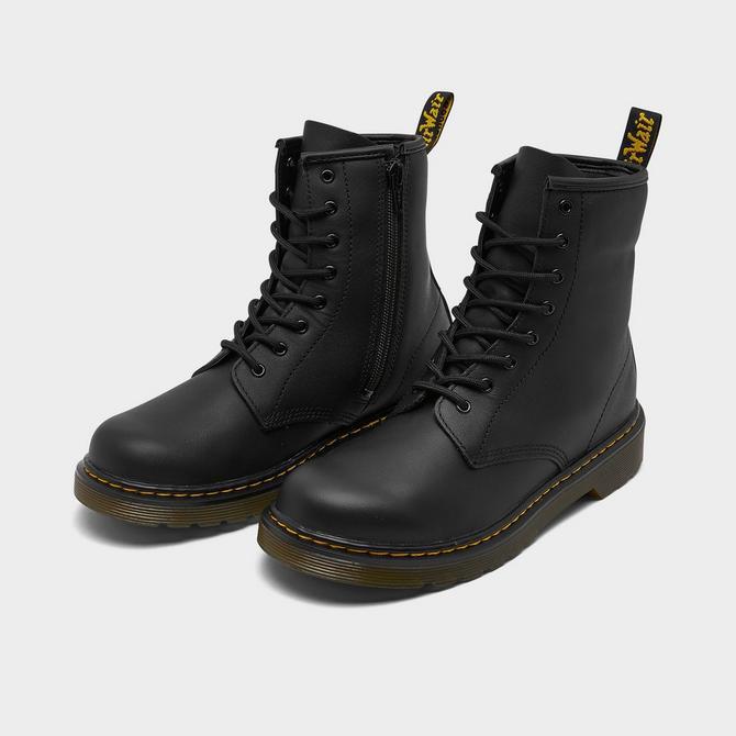 Dr. Martens Girls' Big Kids' Dr. Martens 1460 Softy T Leather Lace-Up Boots