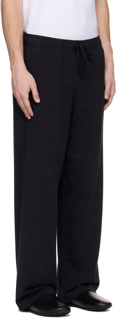 SKIMS Black Jersey Lounge Relaxed Straight Leg Sweatpants 2