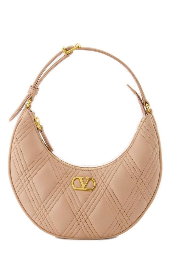 Valentino small bicolor tote with mixed handles - Tote Bags
