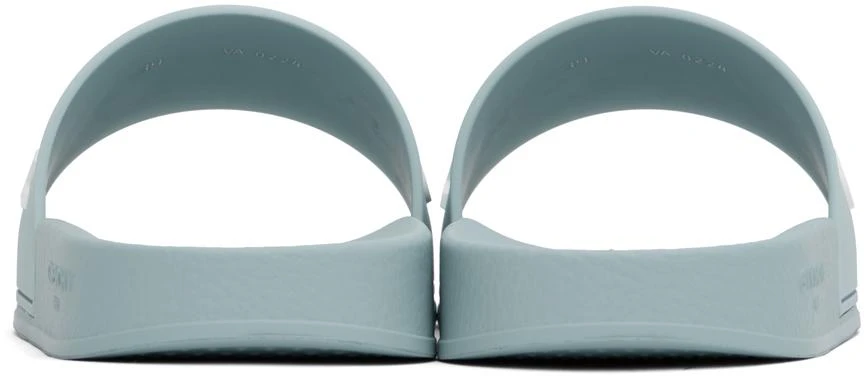 Givenchy Blue Rubber Slides 2