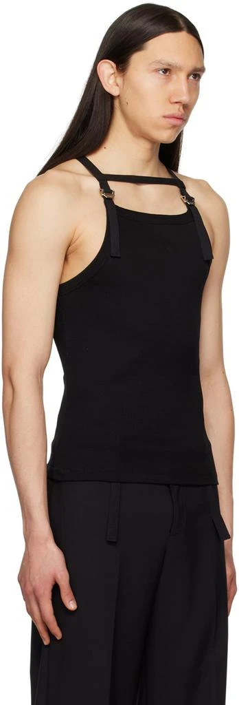 Dion Lee Black Safety Harness Tank Top 2