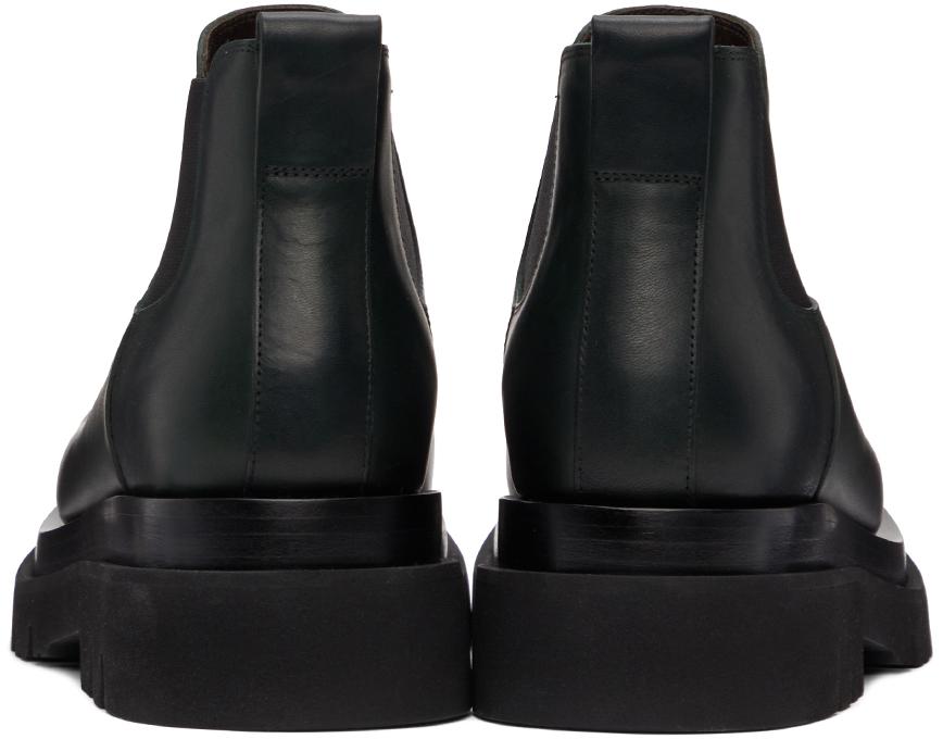 Bottega Veneta Green Low 'The Lug' Chelsea Boots - Boots