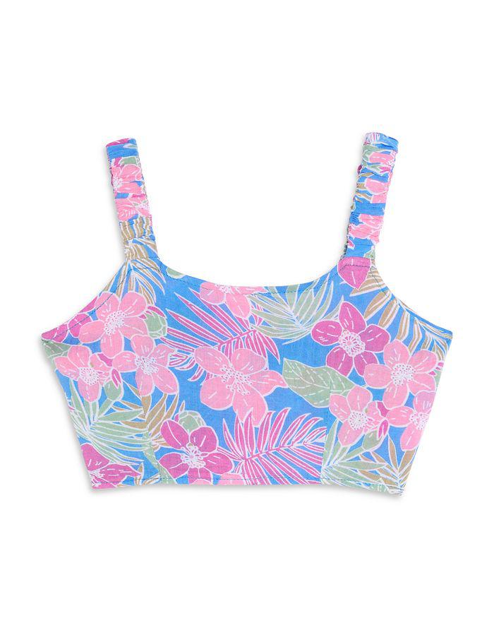 Tiare Hawaii Girls' Papaya Top - Little Kid, Big Kid
