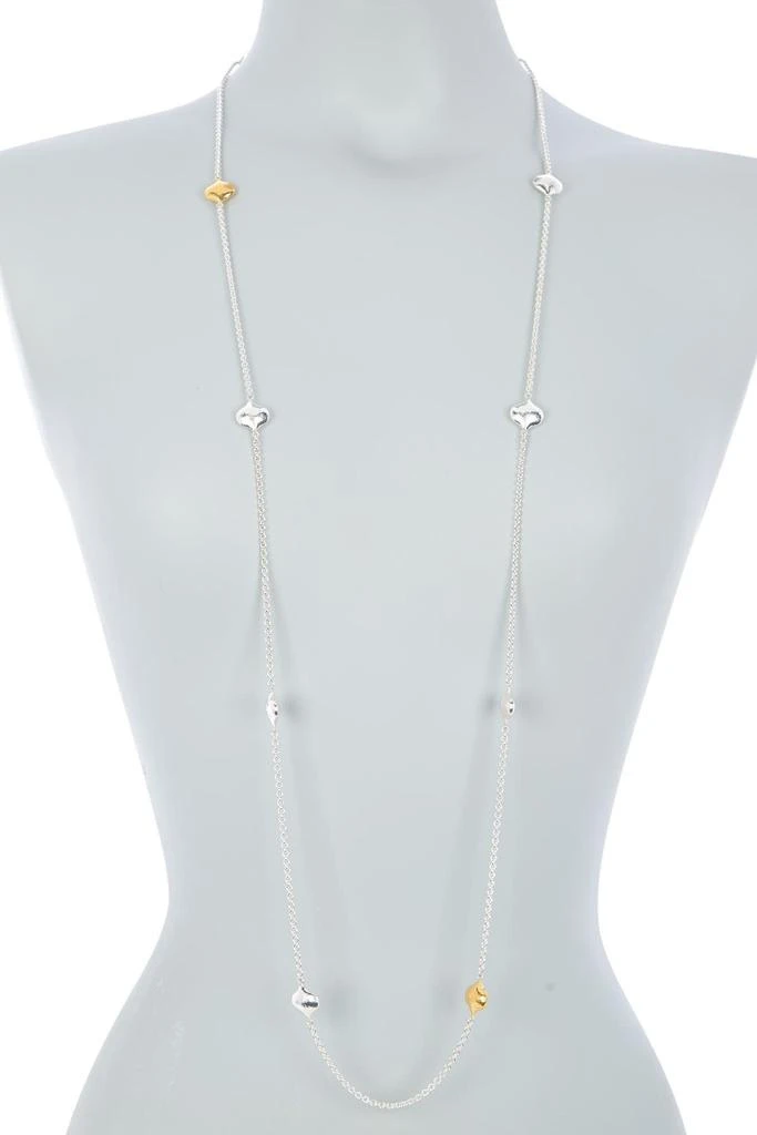 Gurhan Two-Tone Clove Station Chain Long Necklace 2