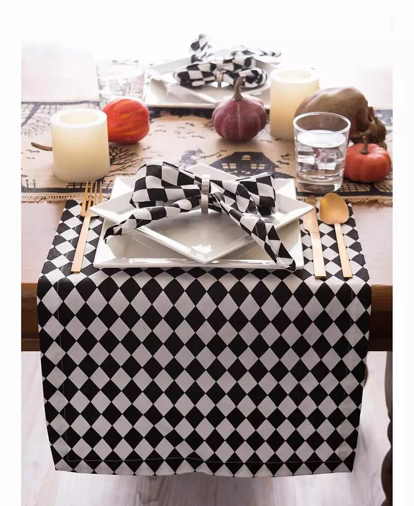 Design Imports Harelquin Print Table Runner 4