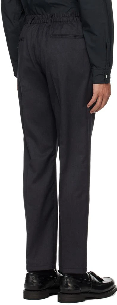 SOPHNET. Gray Standard Easy Trousers 3