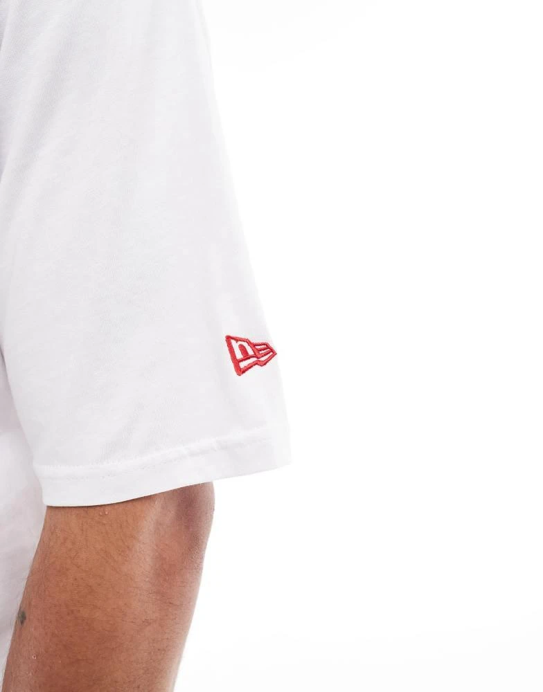 New Era New Era LA Dodgers world series t-shirt in white 4