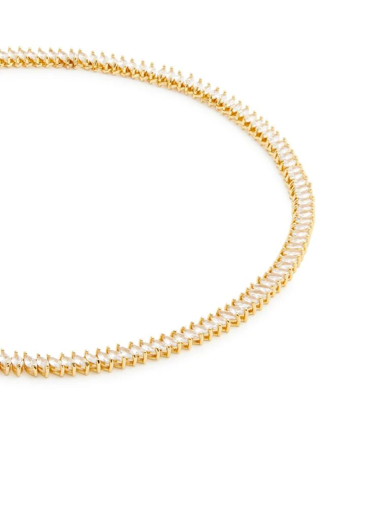 FALLON Rivière crystal-embellished necklace 3