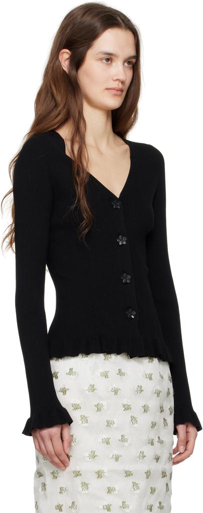 CECILIE BAHNSEN Black Cassia Cardigan