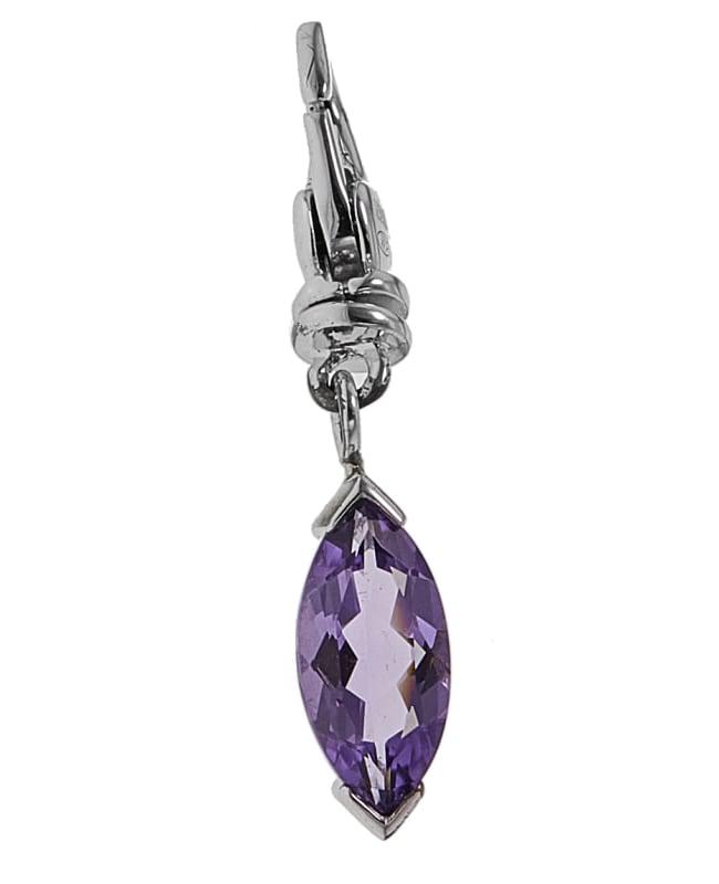 Mont Blanc キーホルダー MontBlanc Montblanc Boheme Amethyst Sterling Silver Charm