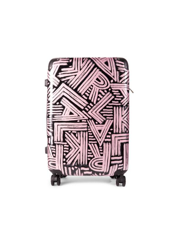 Karl Lagerfeld Paris 24 Inch Paint Spinner Suitcase