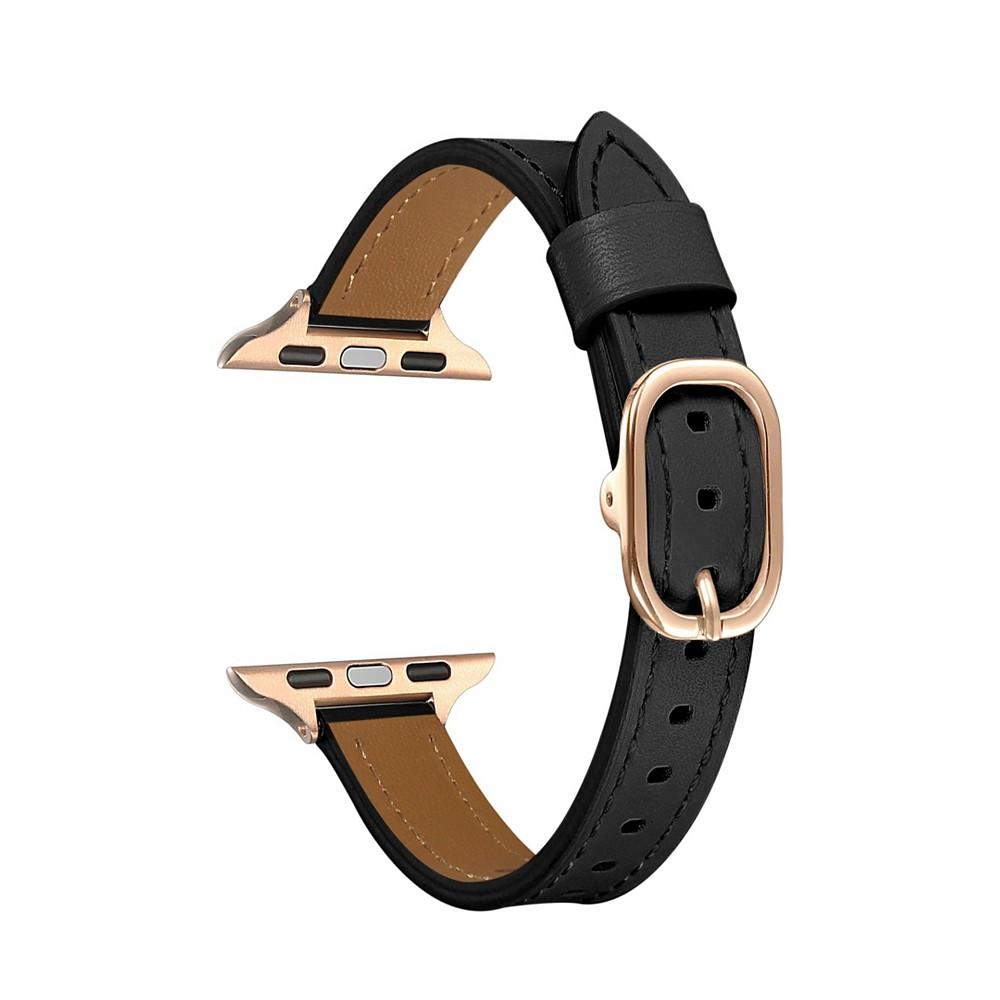 Posh Tech Unisex Carmen Genuine Leather Unisex Apple Watch Band for Size- 42mm, 44mm, 45mm, 49mm