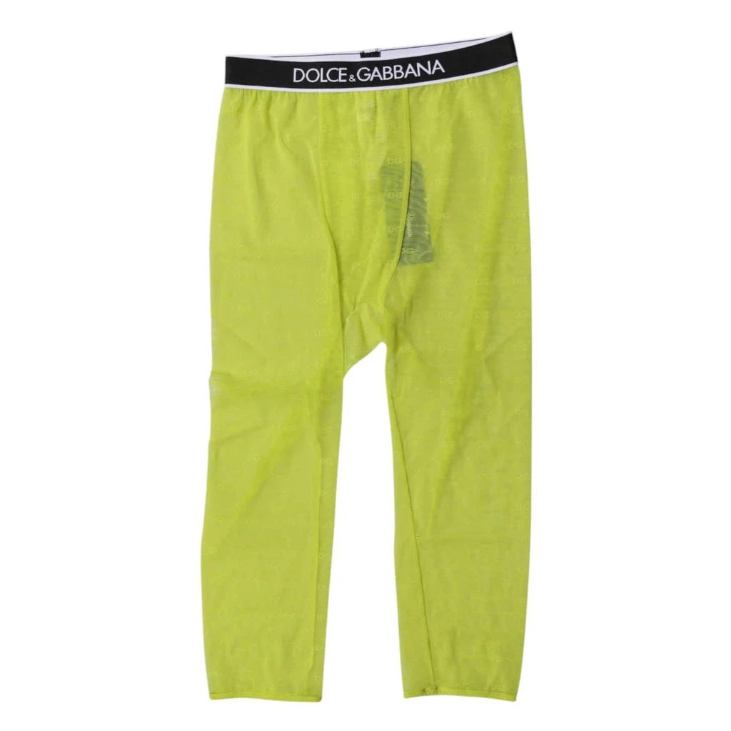 Dolce 
Gabbana DG Logo Nylon Cropped Tights Women
s Underwear 2