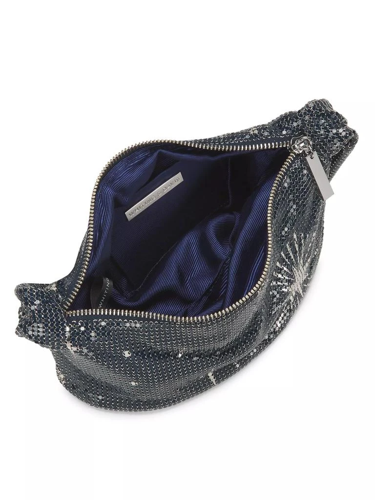 Whiting & Davis Diana Star Small Mesh Shoulder Bag 3