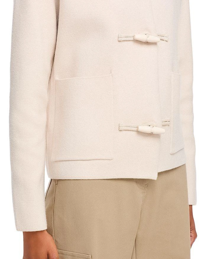 Sioni Double Knit Toggle Hooded Jacket 6