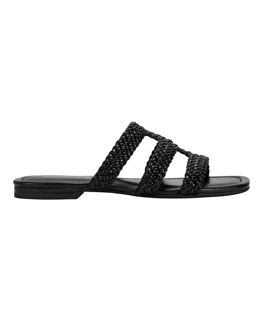 Bandolino Women's Sumer Woven Caged Flat Slide Sandals 2