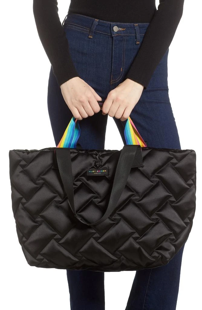 Kurt Geiger Quilted Shopper 2