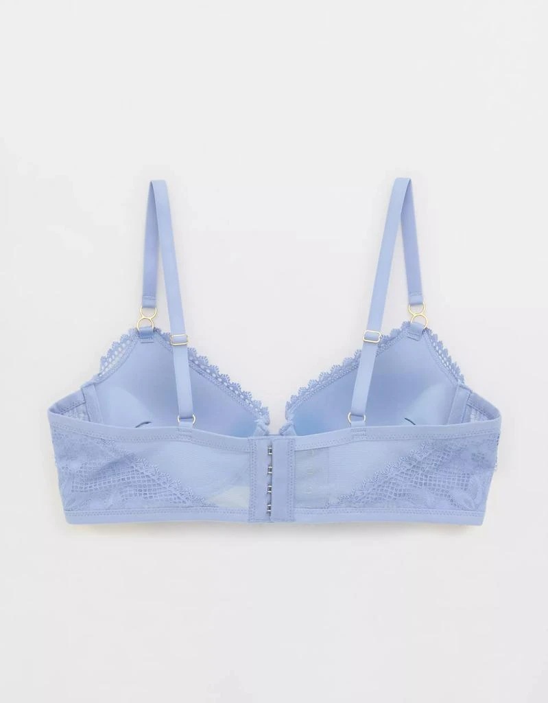 Aerie Show Off Lace Plunge Push Up Bra 4