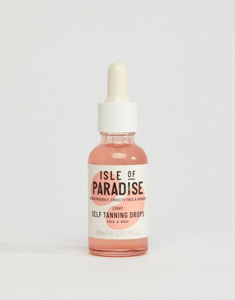 Isle of Paradise Isle of Paradise Self Tanning Face + Body Drops Light 30ml 1