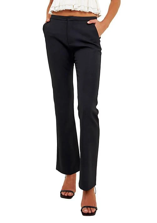 Endless Rose Rose Low Waist Slim Fit Trousers 1